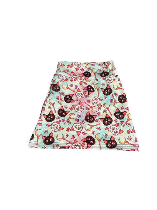 5-6 Moon Cat Skirt