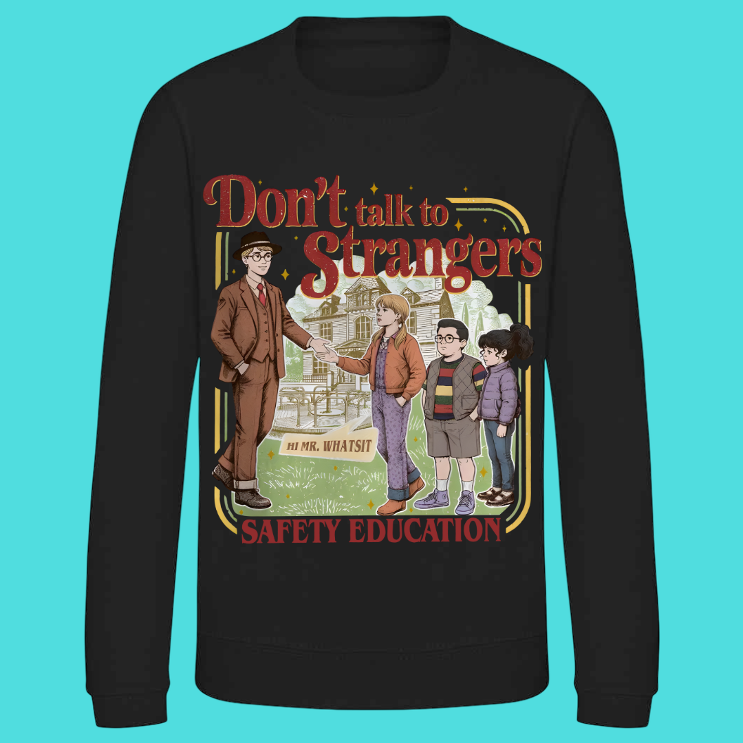 Strangers Printed Sweater