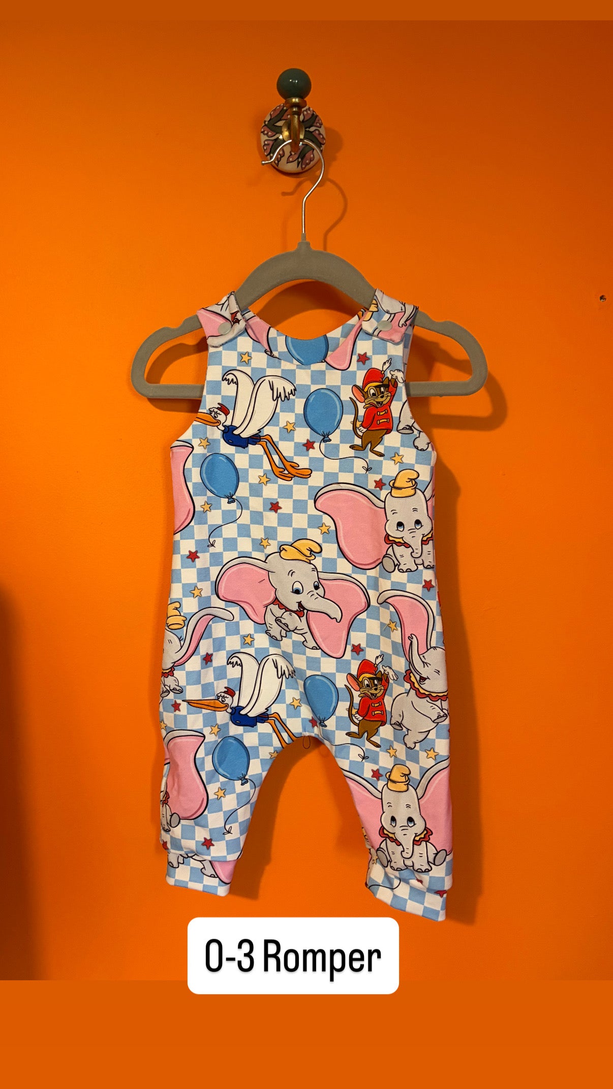 0-3 Dumbo Romper