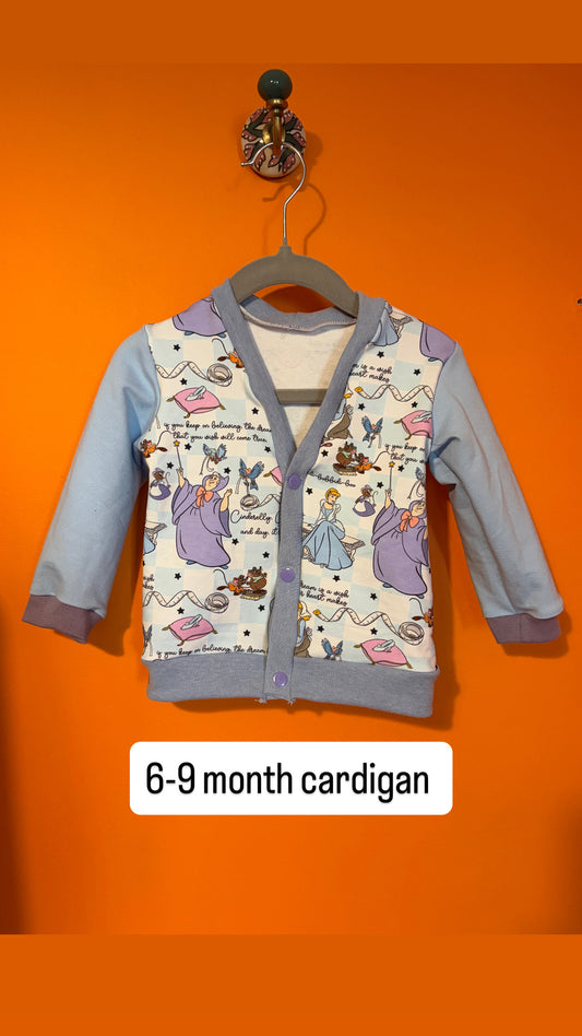 6-9 Month Cinderella Cardigan
