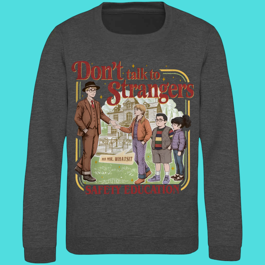 Strangers Printed Sweater