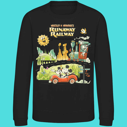 Railway Printed Sweater