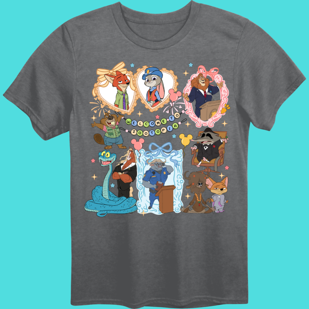 Zootopia Printed Tee