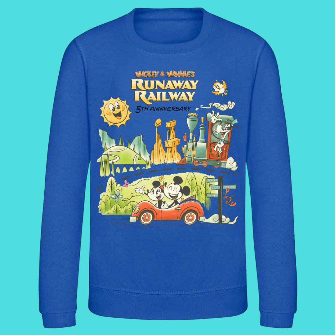 Railway Printed Sweater