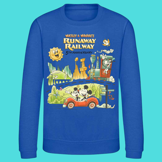 Railway Printed Sweater