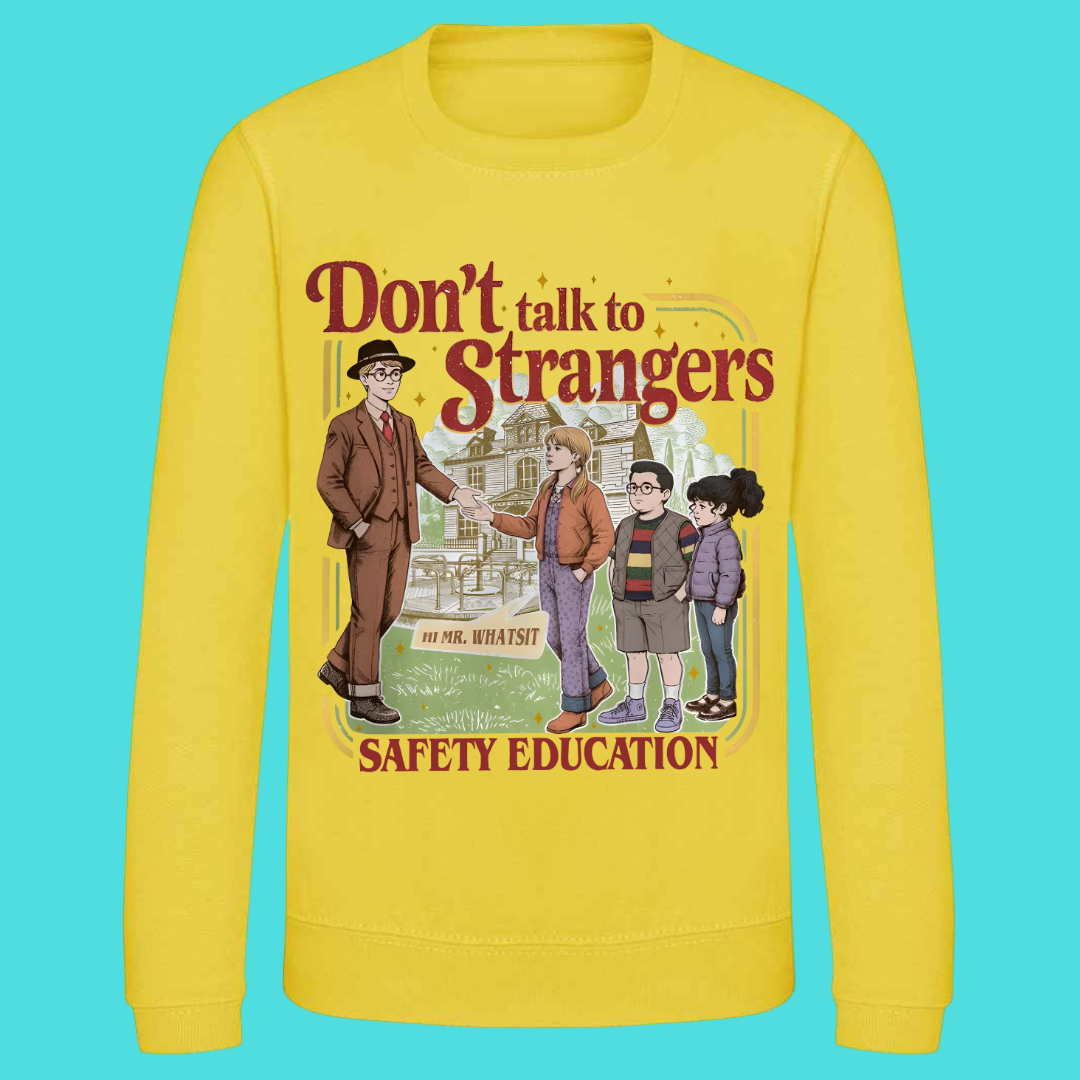 Strangers Printed Sweater
