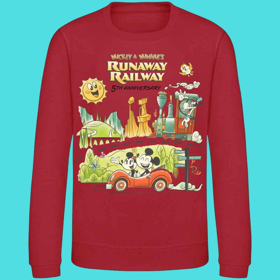 Railway Printed Sweater