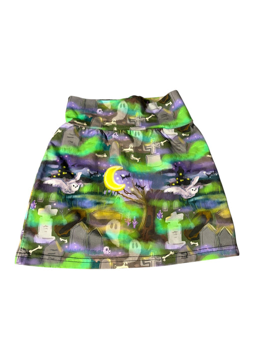 3-4 Spooky Graveyard Skirt