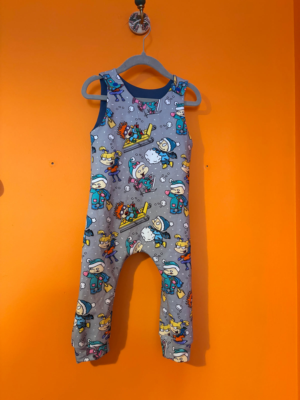 12-18 Romper- Pickles Xmas