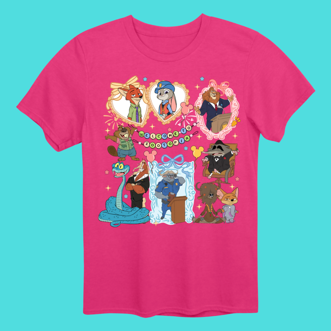 Zootopia Printed Tee