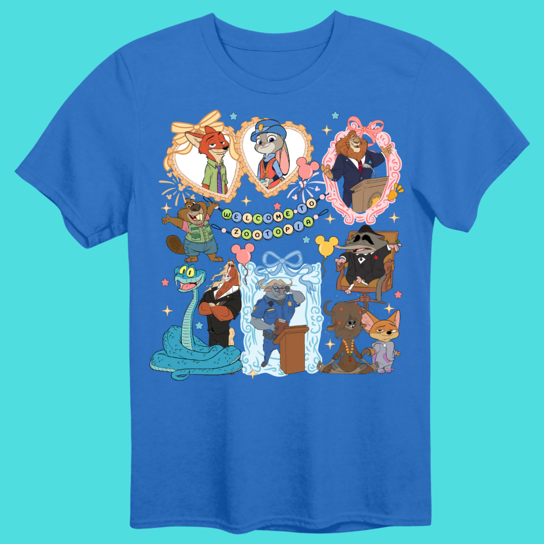 Zootopia Printed Tee