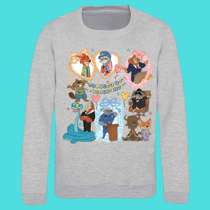 Zootipia Printed Sweater