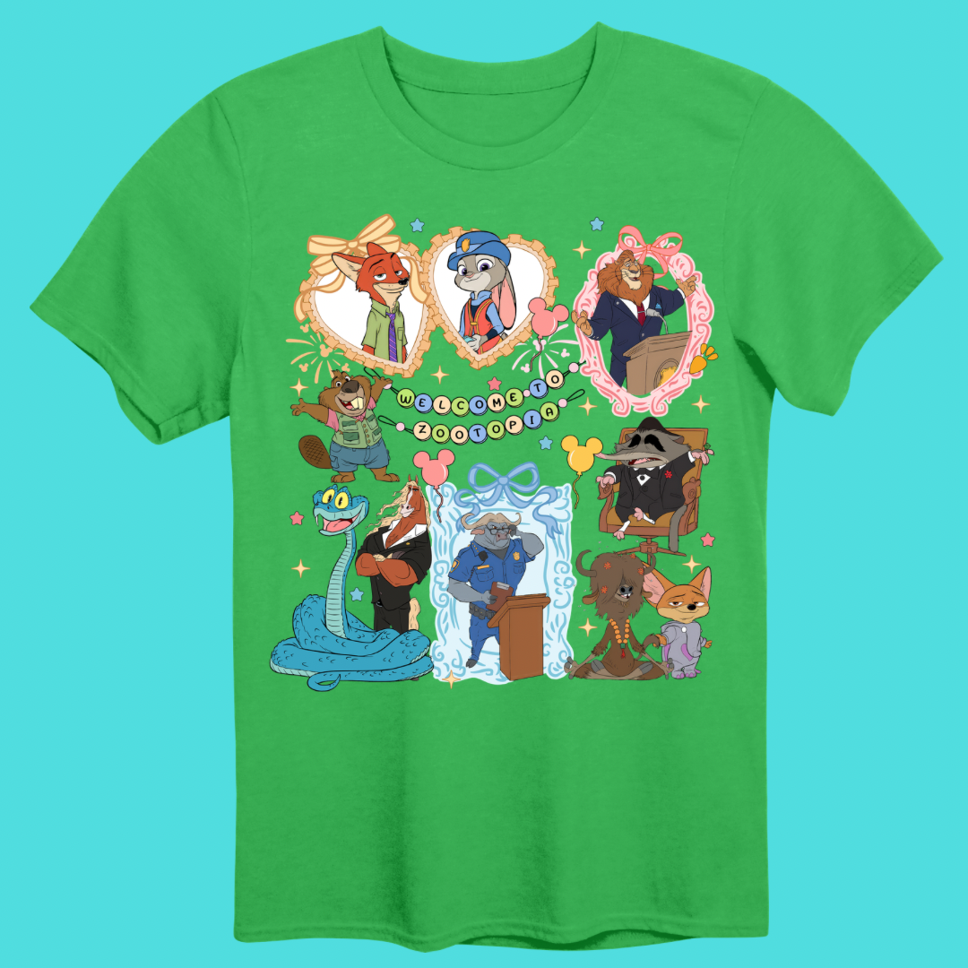 Zootopia Printed Tee