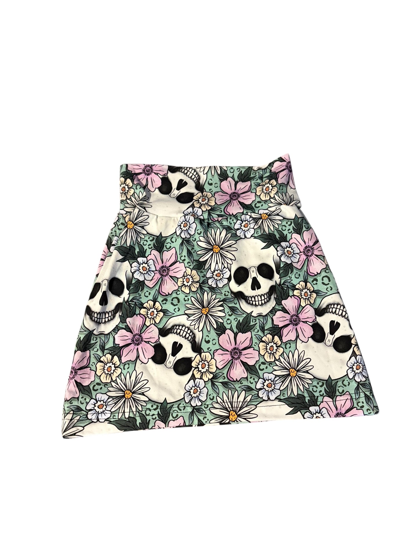 4-5 Spring Skulls Skirt