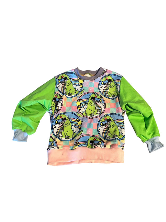 3-4 Reppy Check Sweater