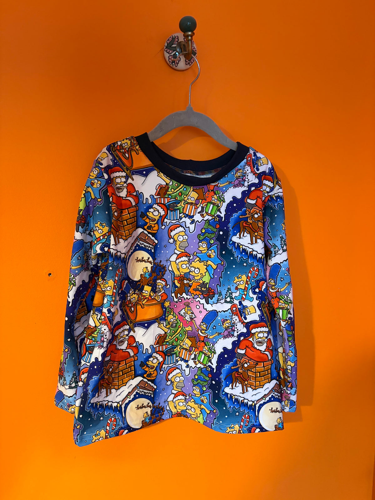 4-5 Baggy Tee- Simpsons Xmas