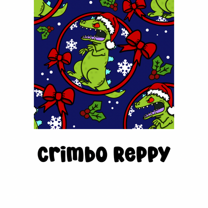 Pull On Rompers- Christmas Drop