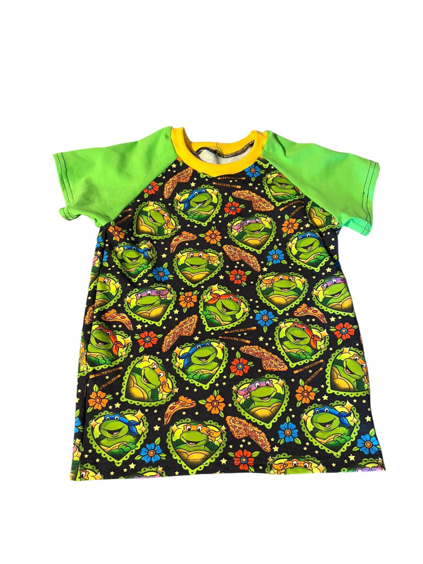 4-5 Tatted Turts Raglan Tee