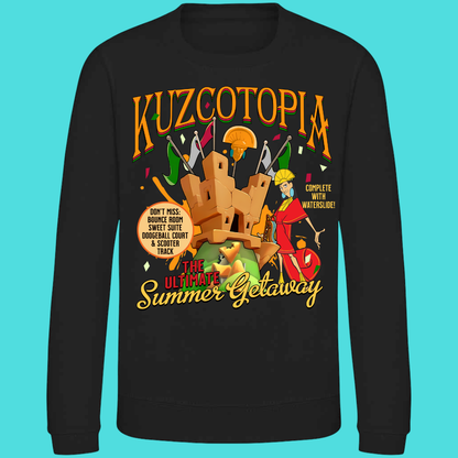 Kuzcotopia Printed Sweater