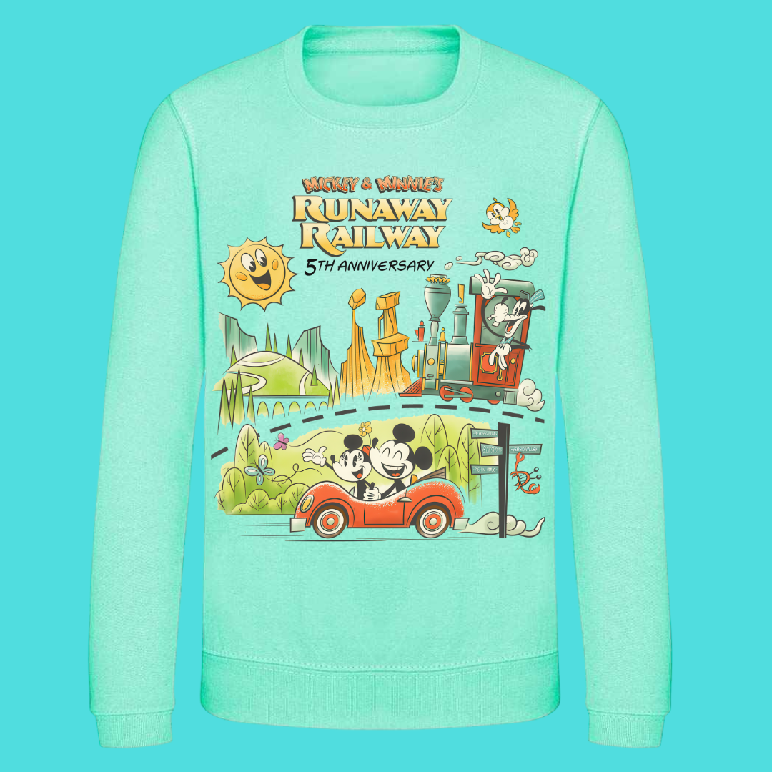 Railway Printed Sweater