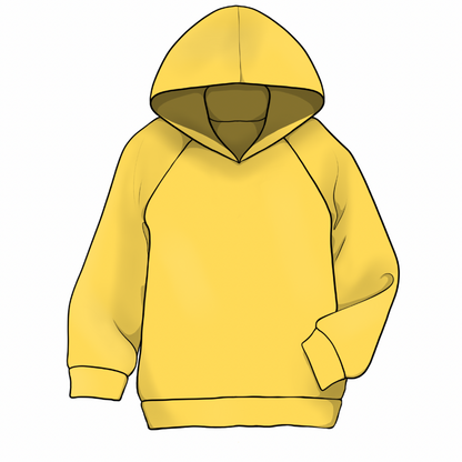 Raglan Hoodie- January Drop