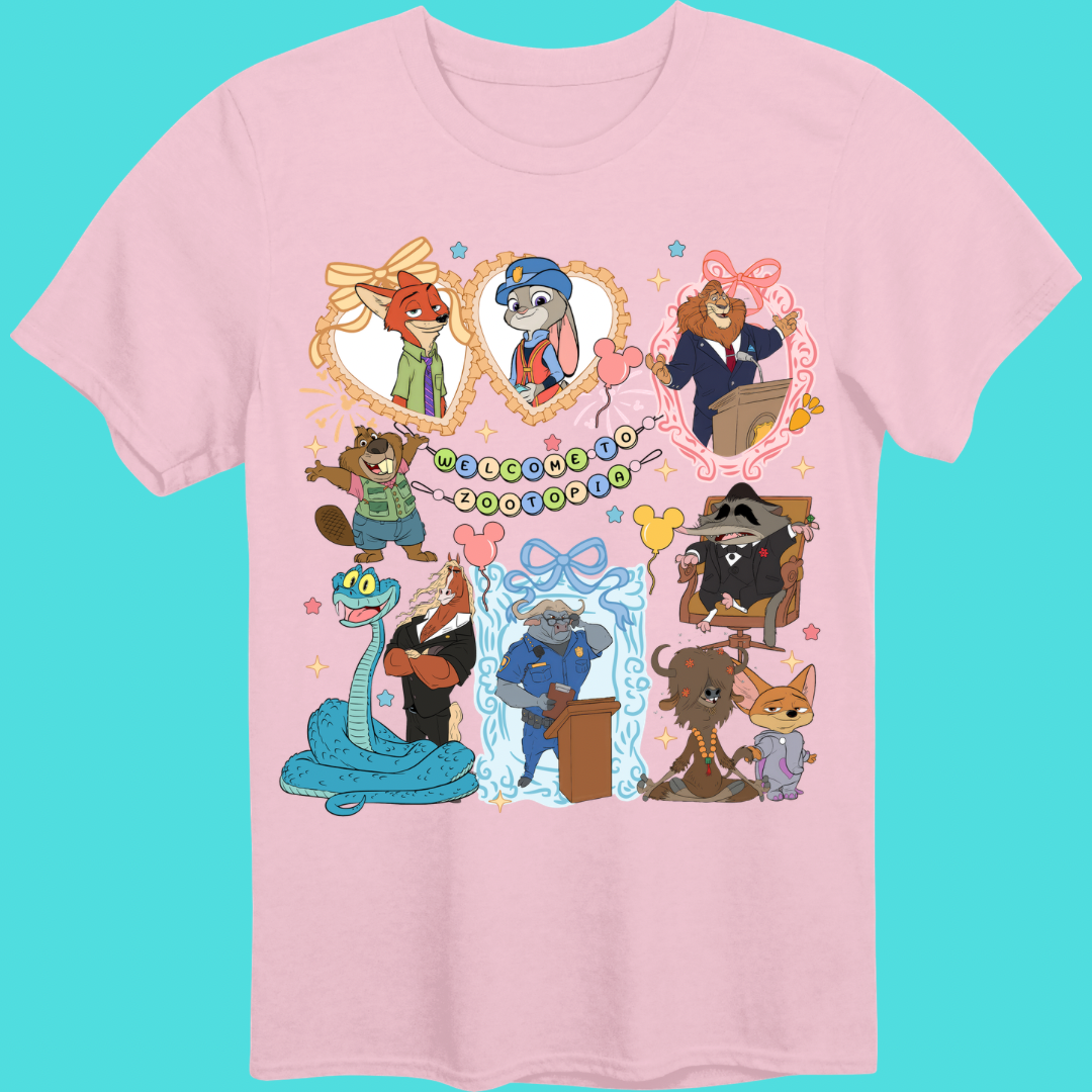 Zootopia Printed Tee