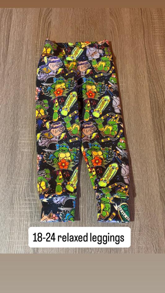 18-24 Turtle Time Relaxed Leggings