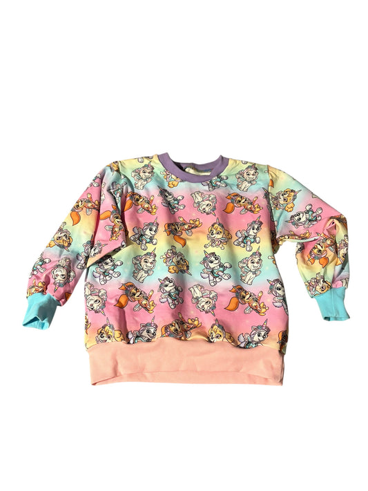 2-3 Princess Pups Sweater