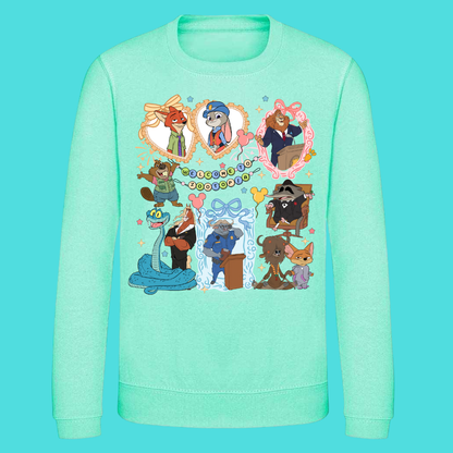 Zootipia Printed Sweater
