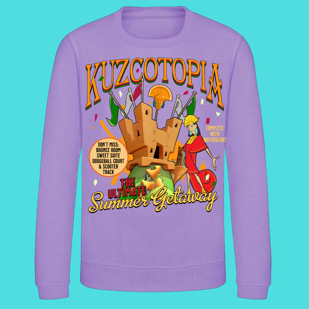 Kuzcotopia Printed Sweater