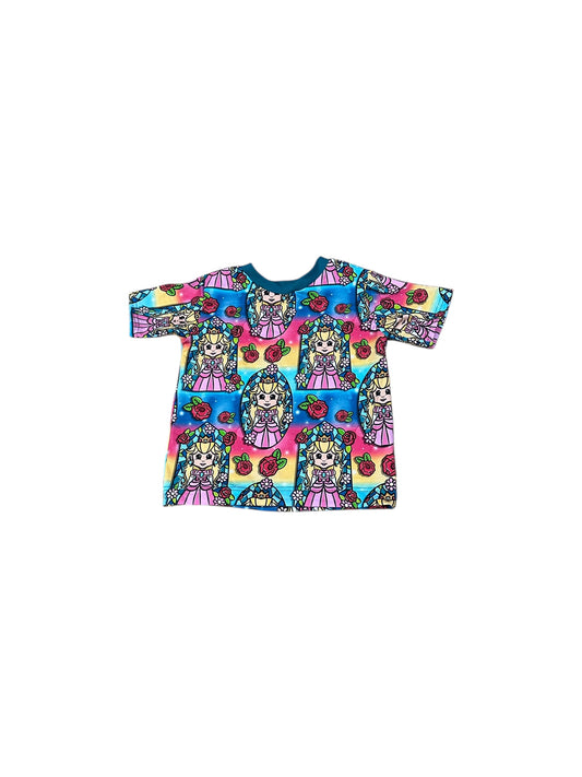 Peachy Princess Baggy Tee 3-4
