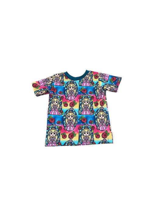Peachy Princess Baggy Tee 5-6