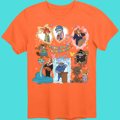 Zootopia Printed Tee
