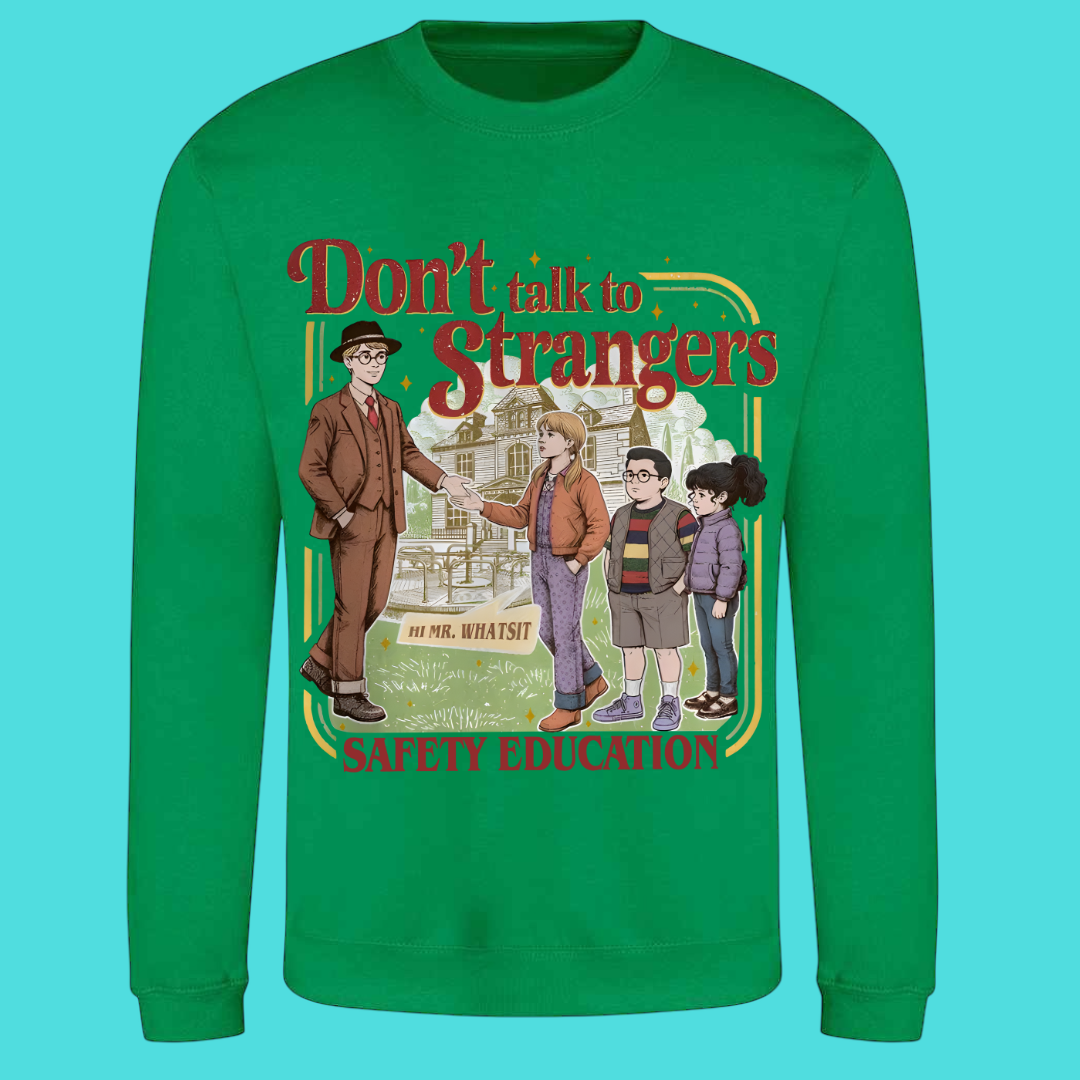 Strangers Printed Sweater