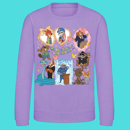 Zootipia Printed Sweater