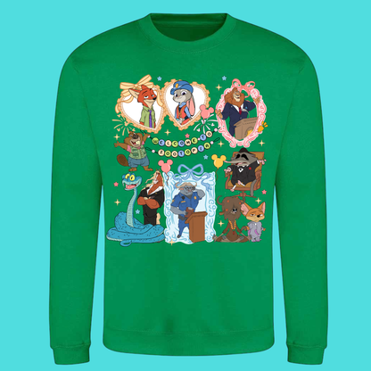 Zootipia Printed Sweater
