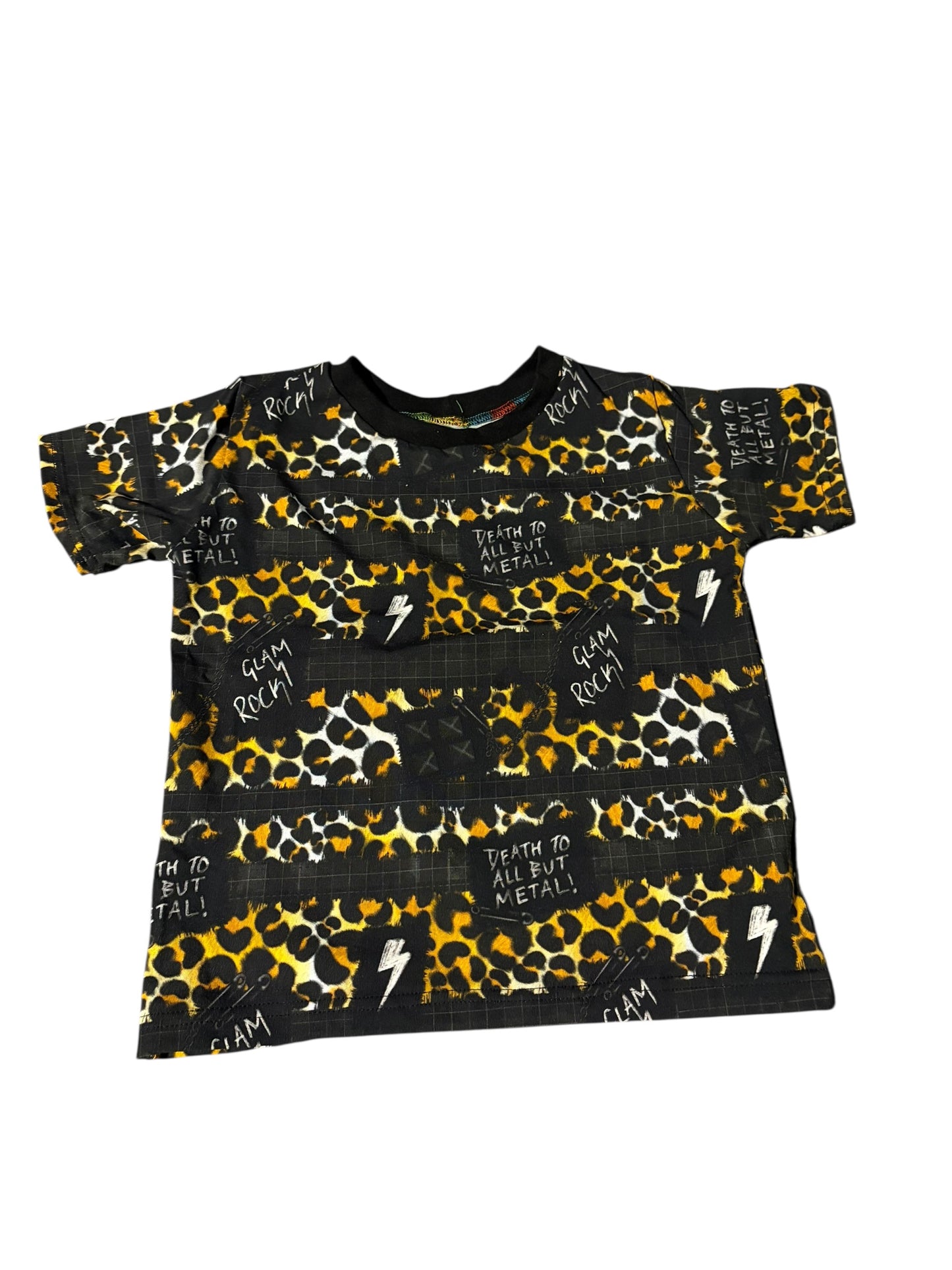 2-3 Glam Metal Baggy Tee