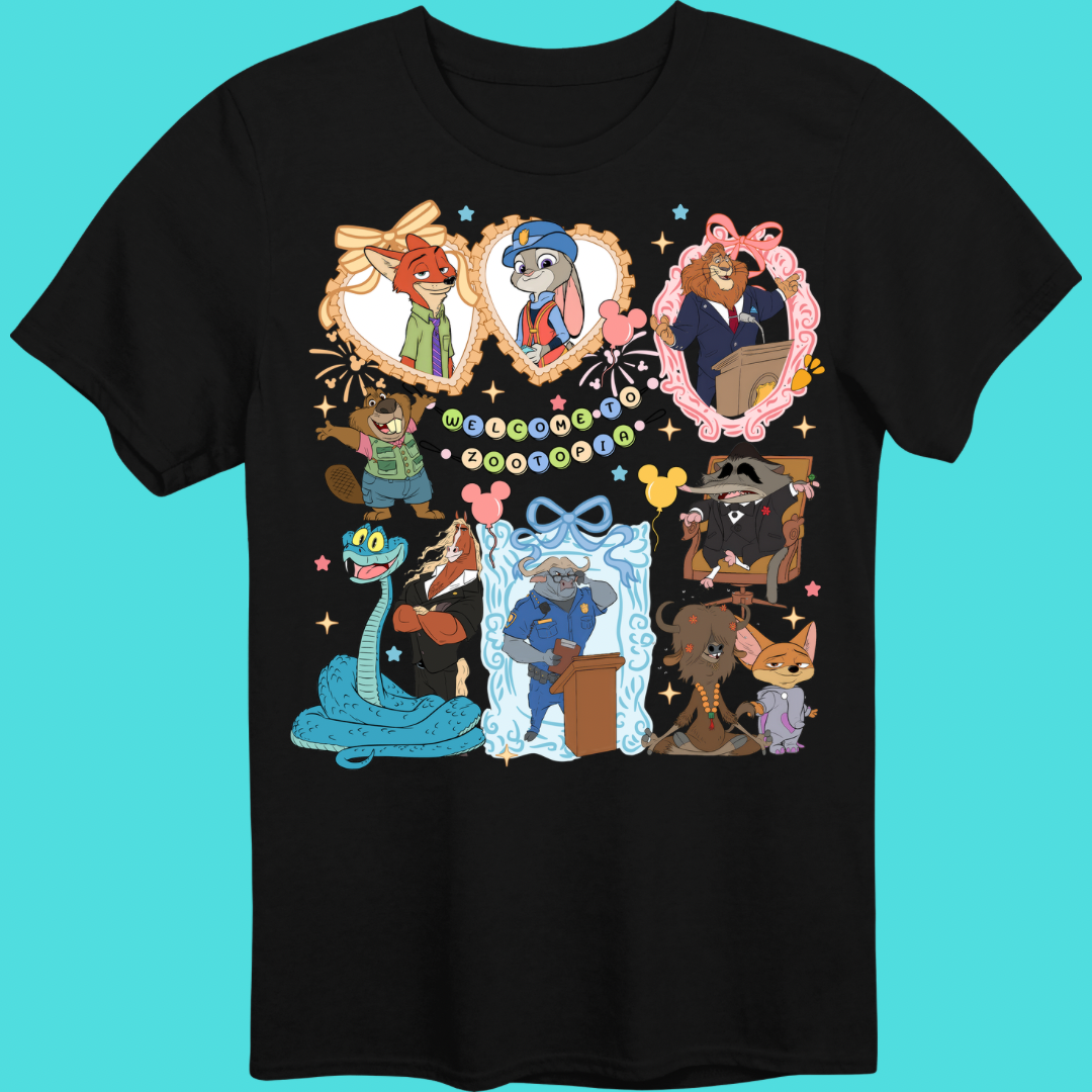 Zootopia Printed Tee
