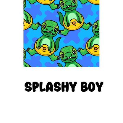 Relaxed Fit Bike Shorts- April Drop