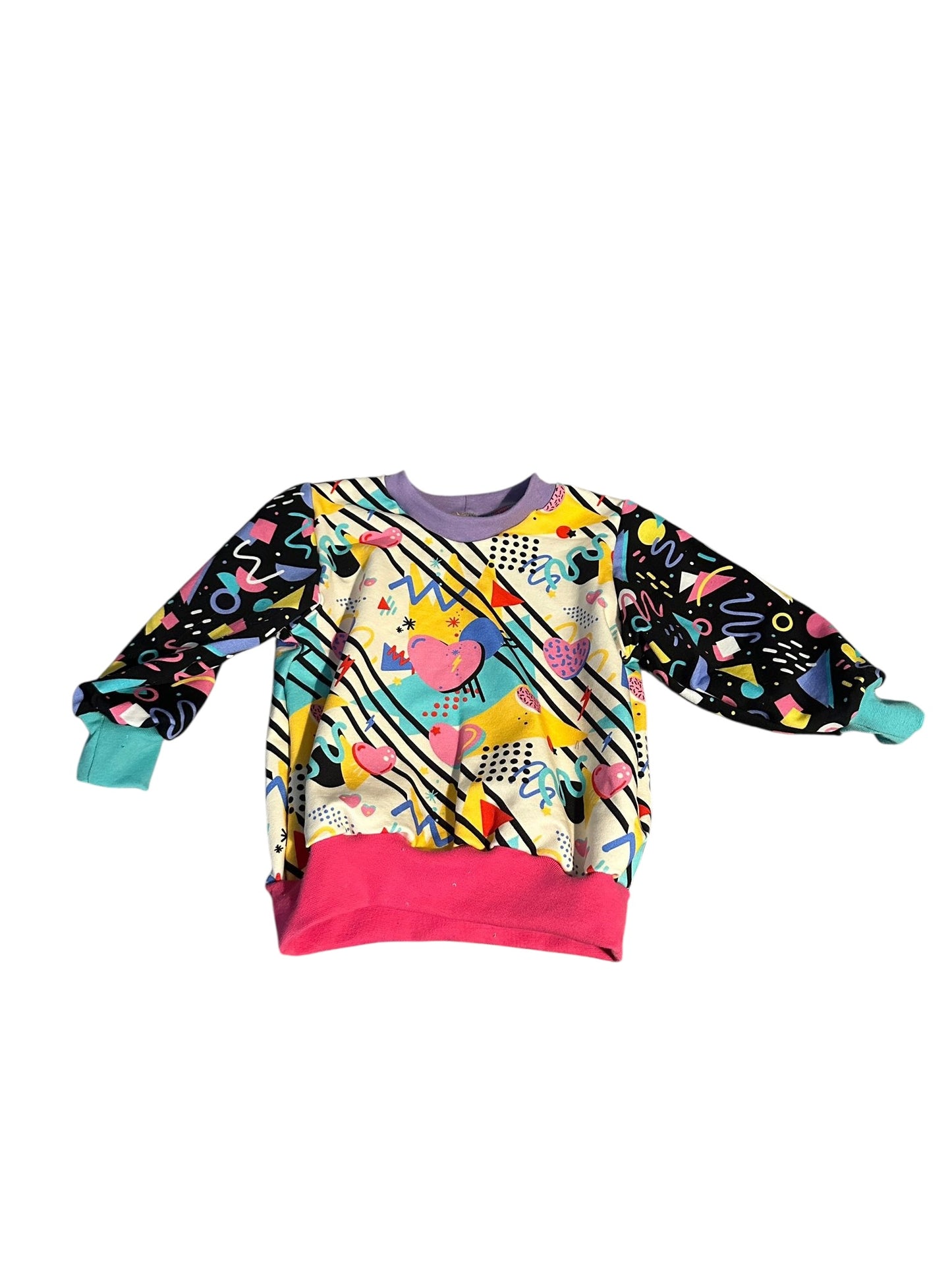 12-18 Arcade Hearts Sweater