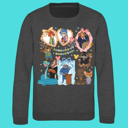 Zootipia Printed Sweater