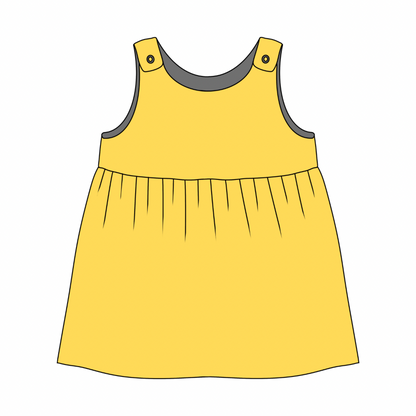 Pinafore Dress- January Drop