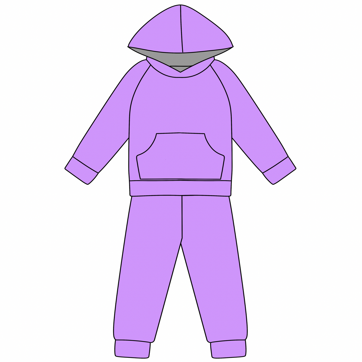 Hooded Tracksuit Set- September Drop