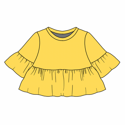 Flutter Peplum- September Drop