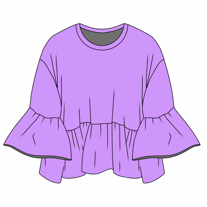 Flutter Peplum- September Drop