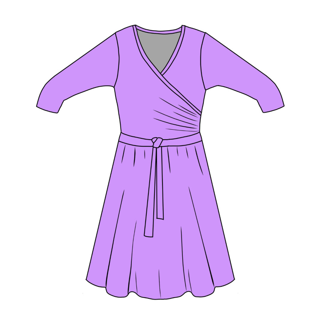 Wrap Dress- January Drop