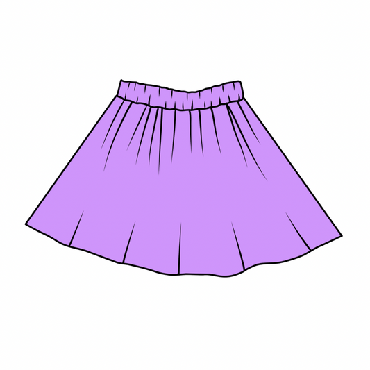 Adult Skater Skirt- August Drop