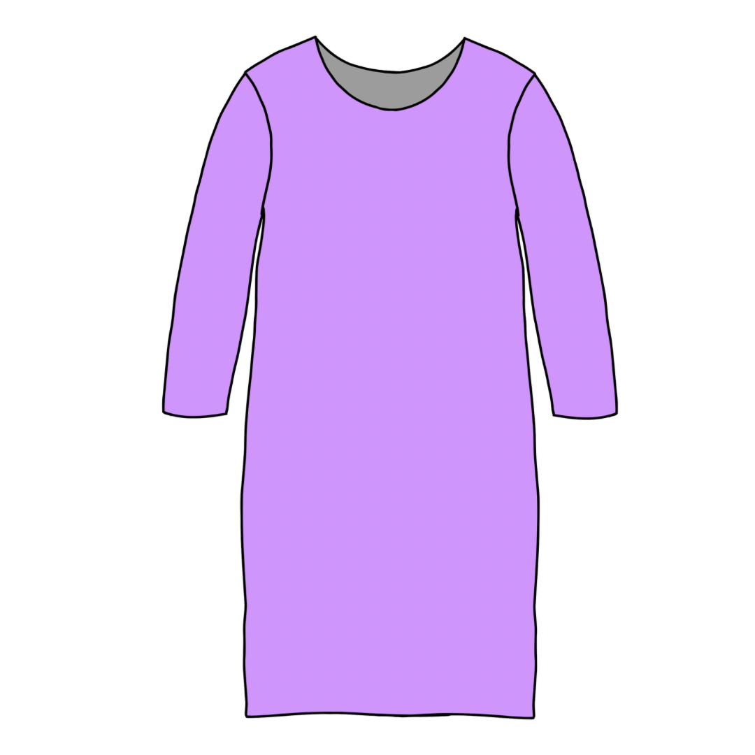 Womens Sweater Dress- Halloween Drop