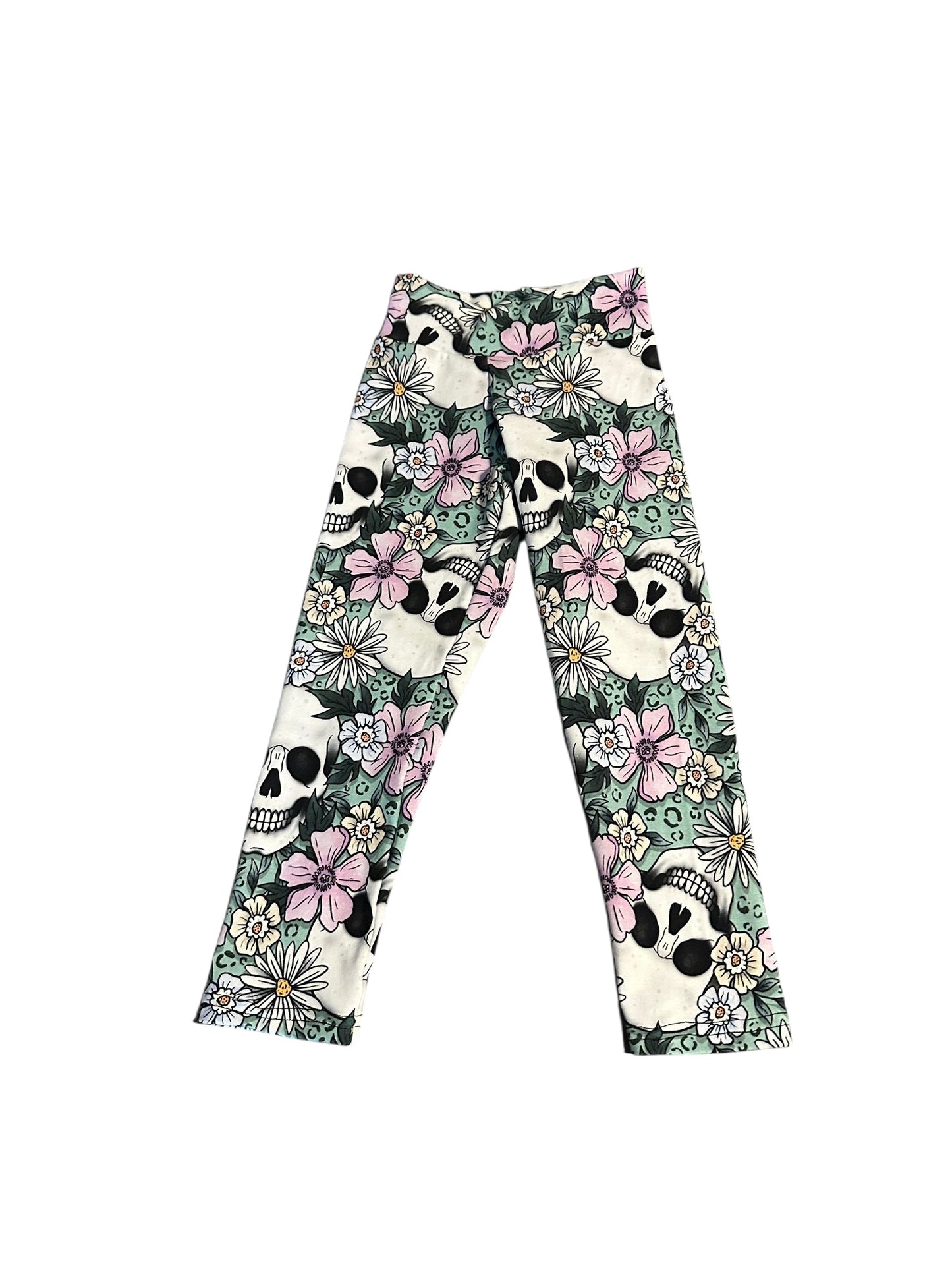 2-3 Spring Skulls Leggings
