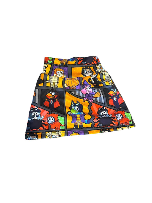 12-18 Heeler Halloween Skirt
